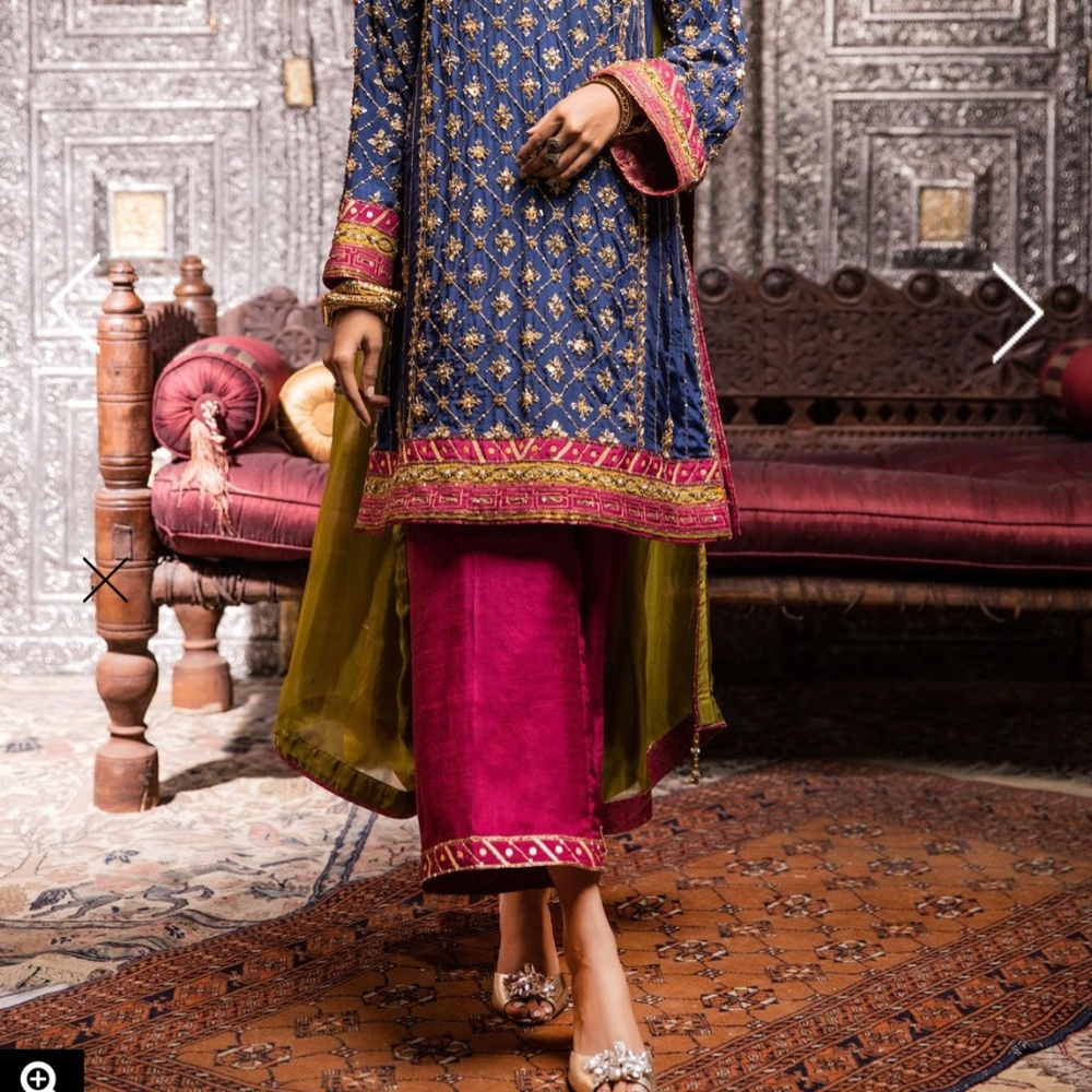 Pakistani and Indian wedding wear, Formal wear ROSHAN (THREE PIECE)